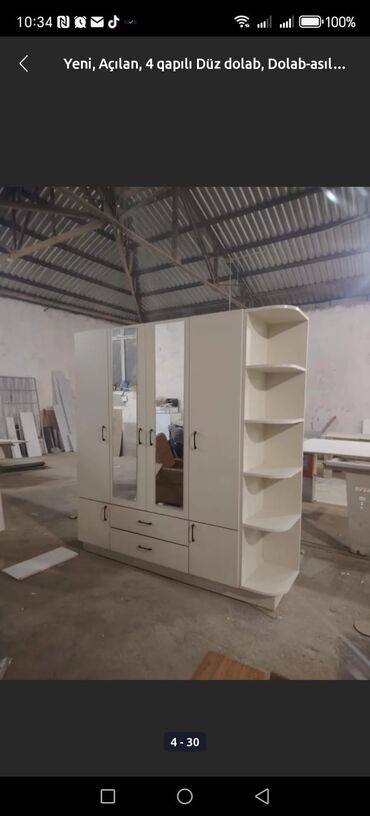 Dolablar: Yeni, Açılan, 3 qapılı Düz dolab, Qarderob, paltar dolabı, Türkiyə -da lalafo.az — 11 Dolablar: Yeni, Açılan, 3 qapılı Düz dolab, Qarderob, paltar dolabı, Türkiyə — 11