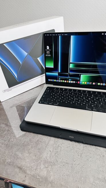 macbook pro 16 m1 pro: Ноутбук, Apple, 16 ГБ ОЗУ, Apple M2 Pro, 14 ", Новый, Для работы, учебы, память SSD