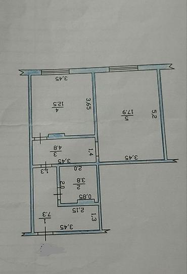 Продажа квартир: 1 комната, 46 м², 106 серия, 1 этаж, Евроремонт — 8