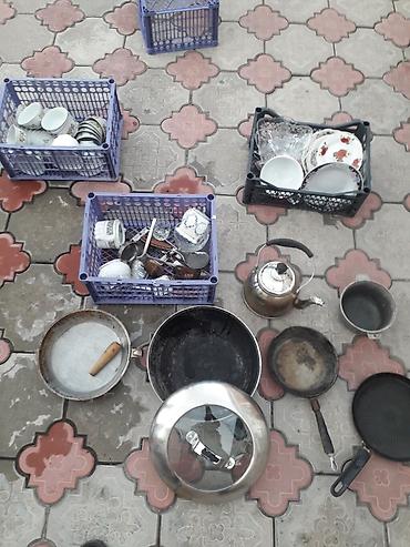 Другие товары для кухни: Посуда домашняя б/у . казан сковородка пиялка тарелка вилка-ложка и — 11