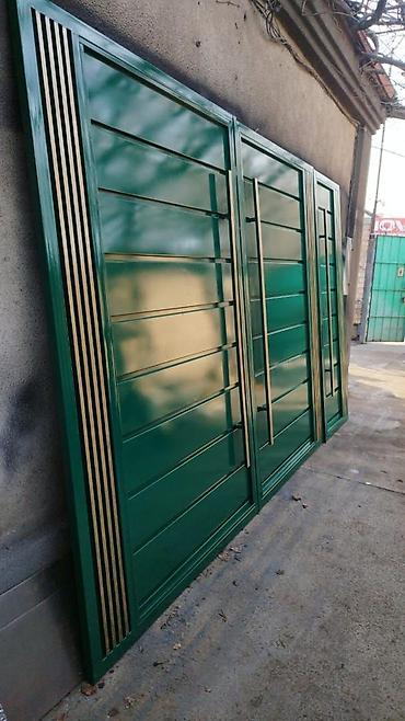 Металлические двери на заказ: Металлическая дверь на заказ, Для частного дома, Двухстворчатая, Железная, Кыргызстан, Бесплатный замер — 5