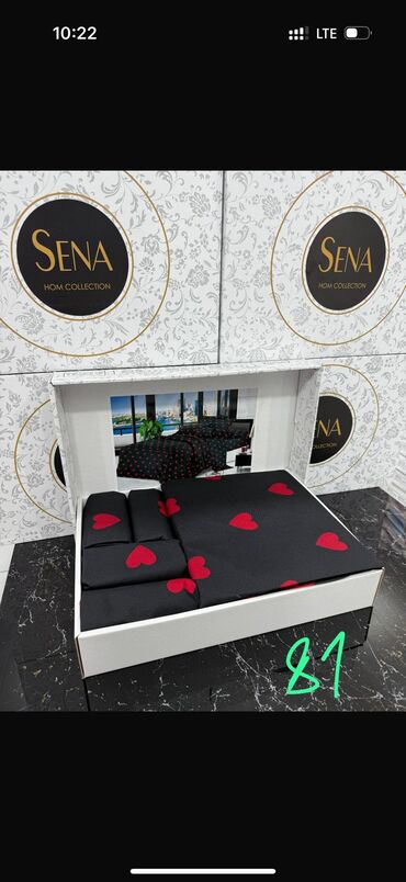 Yorğan üzləri: Yeni İki nəfərlik 4 fəsil Pambıq Yorgan üzü — 4