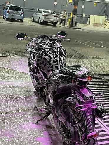 обкатка: Спортбайк Kawasaki, 250 куб. см, Бензин, Взрослый, Б/у — 6