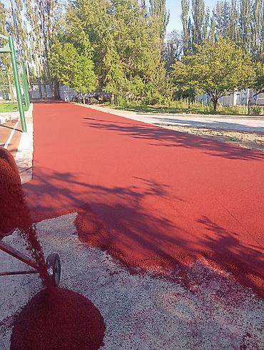 резиновое: Покрытие для детских и спортивных площадок из бесшовной резиновой — 6