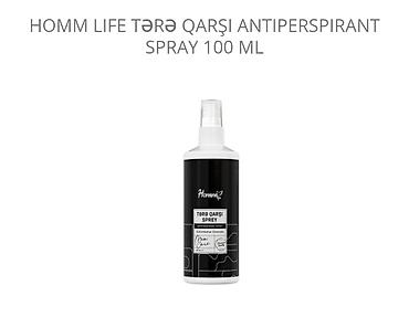 growth капсулы: Məhsul: Homm Life Tərə Qarşı Sprey Növ: Antiperspirant sprey Həcm — 1