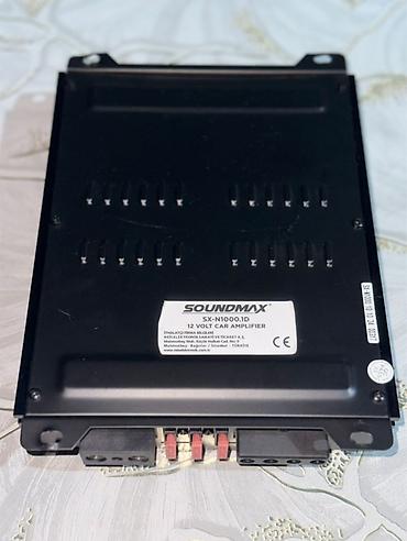 iphone 11 pro max 64: SOUNDMAX SX-N1000.1D 12 VOLT CAR AMPLIFIER. Ustada olmayıb heçbir — 2