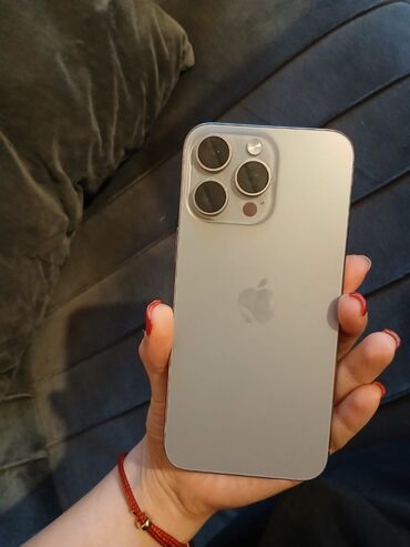 iphone c: IPhone 15 Pro Max, Natural Titanium, Zəmanət