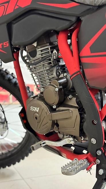 Мотоциклы: Кроссовый мотоцикл SN (SNR) T5 — спортивный эндуро-байк в агрессивной — 8