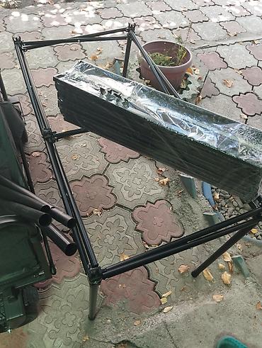 Мебель: Складной походный стол, Новый, цвет - Черный — 6