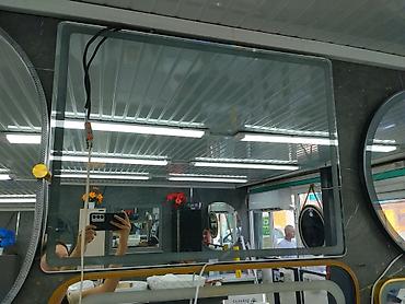 led зеркало: Зеркало с LED‑подсветкой и антизапотеванием. - Прямоугольная форма — 1