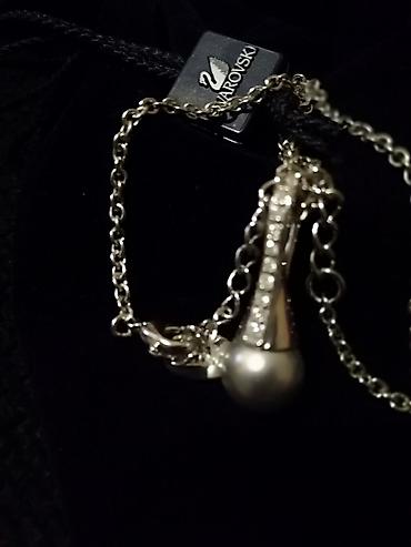 Ogrlice: Swarovski kristali i swarovski Uzgajani biser NOVO 2000 P R E L E P — 6