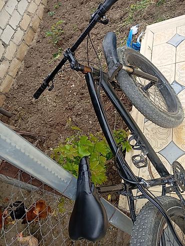 velsiped: Fat bike tipli dağ velosipedi - Rəng: qara, möhkəm polad/alüminium — 4