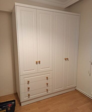 дсп мебель: Гардеробный шкаф, Новый, 4 двери, Распашной, Прямой шкаф, Азербайджан