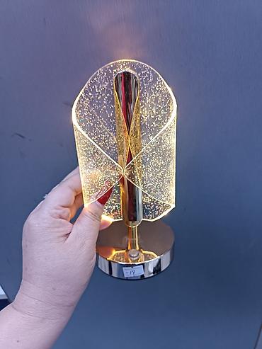 smart light: Настольный LED-светильник с декоративным абажуром из прозрачного — 4