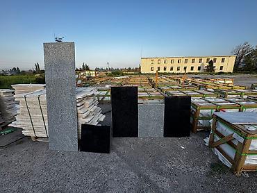 Фасадные гранитные плитки: Ангола блек Сары таш Гранит Мрамор Тан браун Онекис лабрадорит — 15