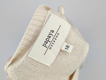 sweter 3xl: Papaya, Sweter damski, rozmiar 3XL — 4