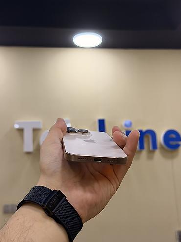 dubai version iphone: IPhone 16 Pro, 128 GB, Desert Titanium, Zəmanət, Kredit, Simsiz şarj — 3