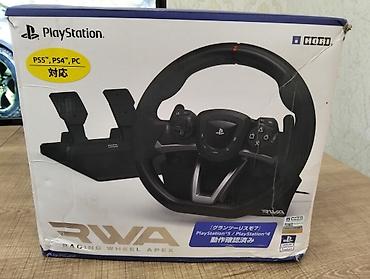 ps sükan: Təmiz Original Hori Racing Wheel Apex (RWA) sükan və pedal seti ( — 4