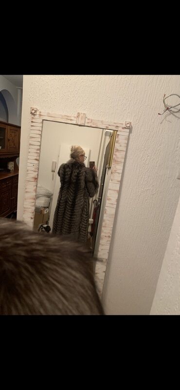 Krzneni kaputi: XL, Sa postavom, bоја - Šareno — 7