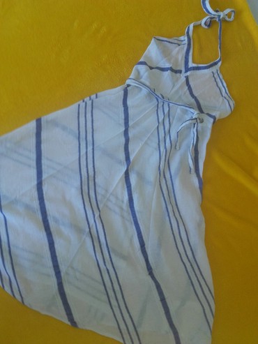 mona haljine za punije: S (EU 36), bоја - Bela, Drugi stil, Na bretele