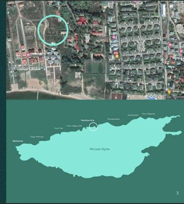дом на иссык куле: 1 комната, 28 м², Элитка, 3 этаж, ПСО (под самоотделку)
