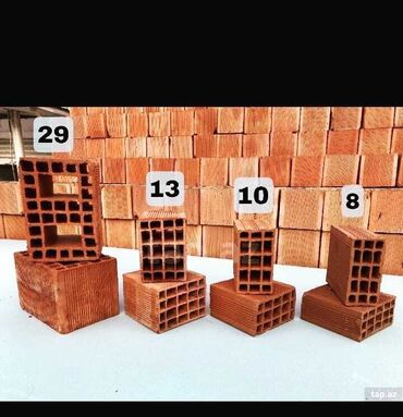 Kərpiclər: 🧱 Kərpiç Satışı - Keyfiyyət və Etibarlılıq! 🧱 🔸 Müxtəlif növ — 7