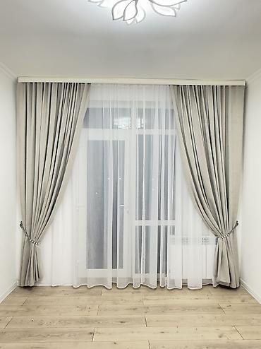 Шторы и занавески: Комплект штор, С тюлем в комплекте, Изготовление на заказ, Для зала — 66