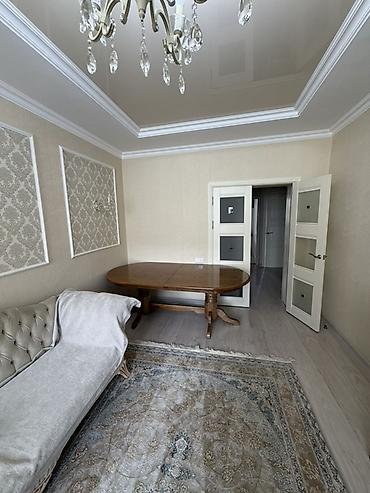 квартиры с панорамными окнами: 3 комнаты, 80 м², Аламедин-1 мкр Индивидуалка, 3 этаж, Дизайнерский ремонт — 1