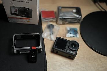 Videokameralar: DJI Osmo Action 4 – Standard Combo Action Kamera 4K/120FPS DJI Osmo — 4