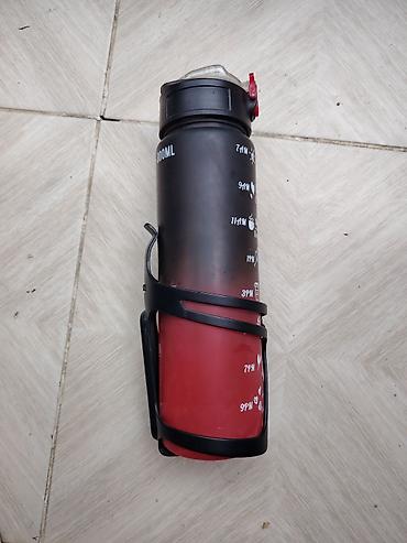 idman su qabı: Velosiped üçün 800mm su qabı metal saxlayıcı ilə birlikdə.Qiyməti 15 — 3