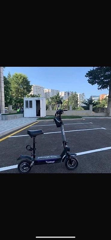 wingz scooter: WingZ elektrik skuteri - Qatlanan şəhər skuteri, oturacaqlı model - — 2