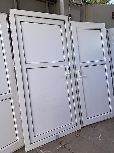pilasdik qaplar: Yeni Plastik qapı Zamok ilə, Zəmanətsiz, Ünvandan götürmə, Ödənişli çatdırılma — 3