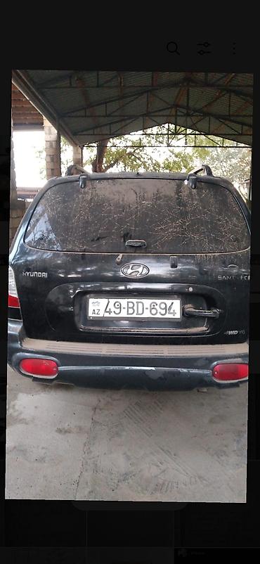 ilkin odəniş 2000 azn avtomobil: Hyundai Santa Fe: 2.7 l | Krossover — 2
