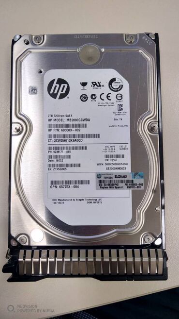 xarici hard disk: Sərt disk (HDD) İşlənmiş