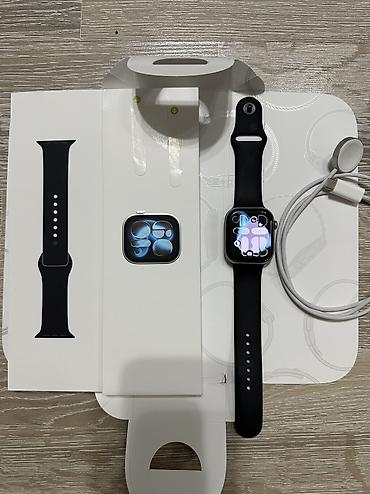 апл вотч 6: Apple Watch Series 11 (GPS), версия watchOS 26.5. Модель: MEV44LW/A. В — 1