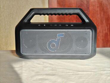 Колонки для ПК и ноутбуков: Soundcore Boom 2, шикарная блютуз колонка мощностью 80 ват. Звук