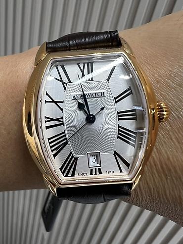 AEROWATCH Tonneau Classic — элегантные наручные часы в винтажном