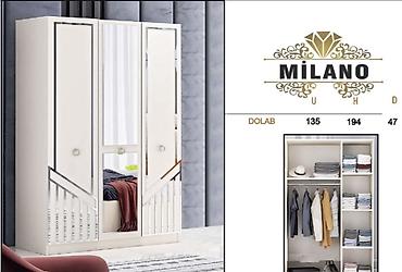 metbext skaflari: Milano üçqapılı dolab Fabrik istehsalı mebellərin topdan qiymətlə — 1