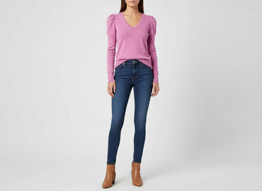 sweter z bufkami zara: Dorothy Perkins, Sweter damski, rozmiar M