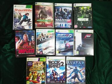 Xbox 360 & Xbox: Продаю лицензионные игры для игровой приставки Xbox 360, регион NTSC