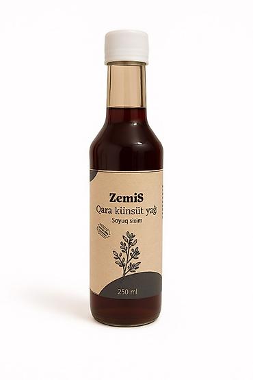 nar paketi: ZemiS Həbəş Çörəkotu yağı– soyuq sıxım, 250 ml Variantlar: - Qara — 9