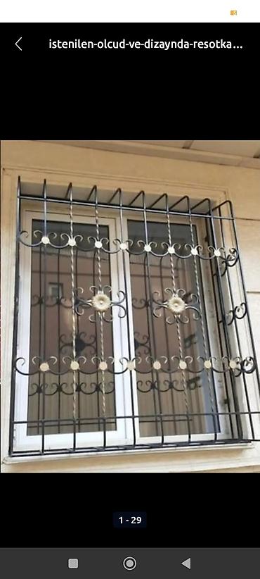 Barmaqlıqlar: Resotka Məhəccər Naveslərin yığılması və Quraşdırılmasi. Resotka 1-kv — 8