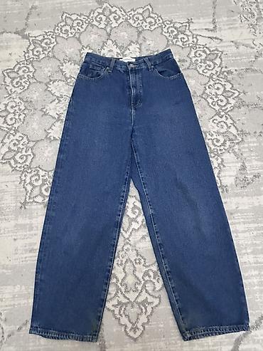 Джинсы, Прямые, Высокая талия, XS, S at lalafo.kg Джинсы, Прямые, Высокая талия, XS, S