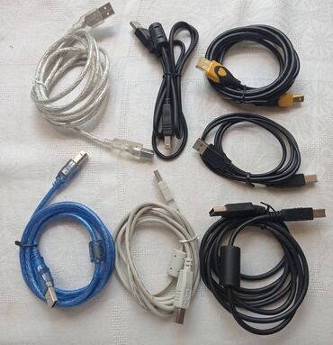 компьютеры в рассрочку бишкек: Комплект из 7ми кабелей USB2.0 A to USB2.0 B для принтеров, сканеров