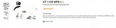 dm tapi: SET ZUPCENJA CONTINENTALSA VODENOM PUMPOM GOLF 6 1.6TDI 66KW | Set — 3