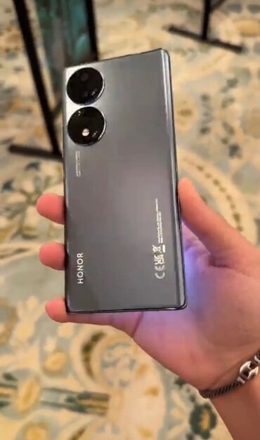 Honor: Honor 70, 128 GB, rəng - Göy, Barmaq izi, İki sim kartlı