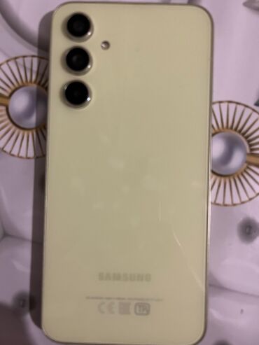 Samsung: Samsung Galaxy A54, 128 GB, rəng - Sarı, Barmaq izi