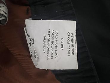 Брюки: Мужские брюки, XL, 2XL, Loro Piana, Б/у, цвет - Черный, Самовывоз, Платная доставка — 5