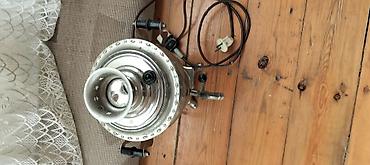 elektrik samavar: Qədim samovar, 1975 il, Latun, Vəziyyəti: Yaxşı — 4