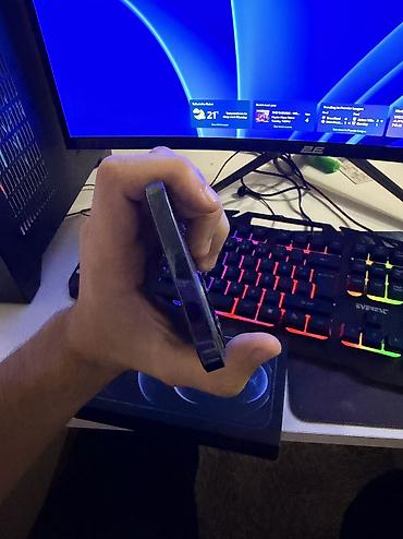 Apple iPhone: IPhone 12 Pro Max, 256 GB, Pacific Blue, Face ID, Barmaq izi — 3